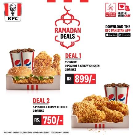 Kfc menu online deals